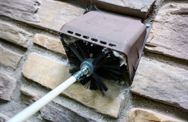Schedule dryer vent cleaning service with Unique Heating & Cooling today.